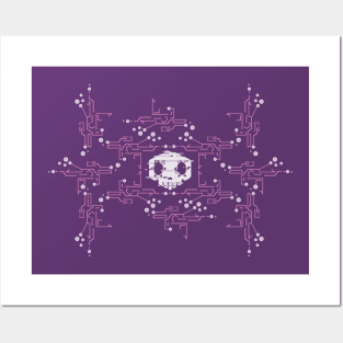 Sombra Hacking inspired Design Posters and Art